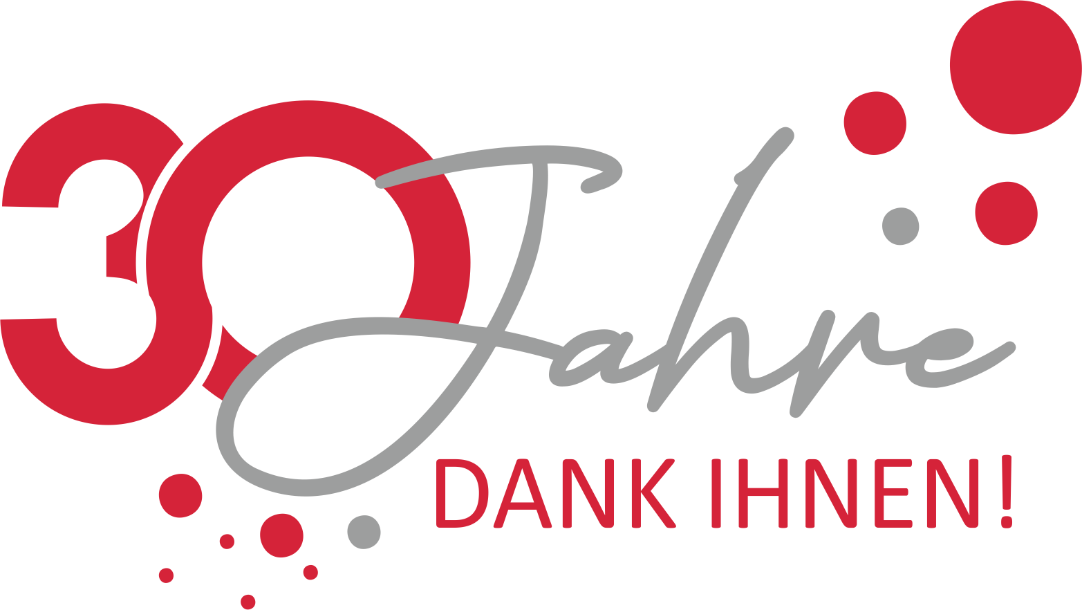 30 Jahre Logo im Footer